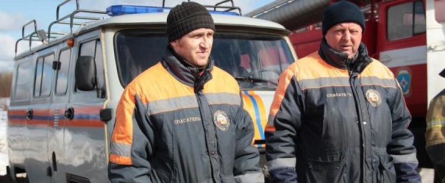 Спасатели из Тотемского района Вологодской области спасли женщину с ребёнком